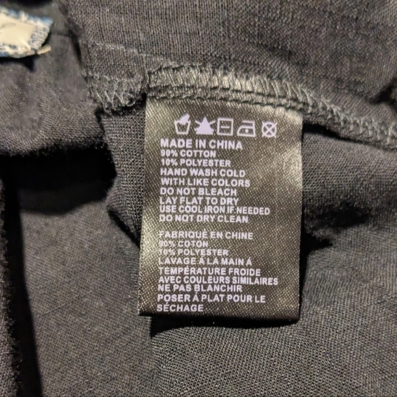 ETHEREAL size small black shirt - Picture 7 of 7